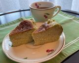 抹茶バスクチーズケーキ♡作り方10写真