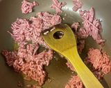 アスパラ肉と帆立のバターペペロンチーノ風作り方1写真
