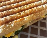 コストコゴーダチーズブレッドホットサンド作り方3写真