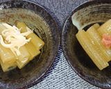 ふきのショウガと梅干しの甘酢漬け作り方4写真