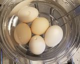 烏骨鶏の味玉(煮卵)★砂糖不使用作り方3写真