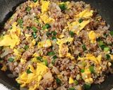簡単！コンビーフで炒飯♪作り方4写真