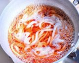 豆富カツ煮煮込みうどん作り方3写真