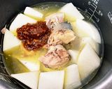 炊飯器で大根と鯖のパッタイペースト煮作り方2写真