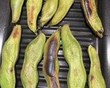 【デリシア】殻付きそら豆焼き作り方3写真