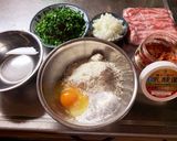 キムチ入り　フワッカリッなチヂミ作り方1写真