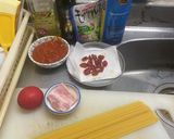3種のトマトとモッツァレラチーズのパスタ作り方2写真
