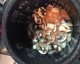 味噌漬け鶏肉を使った炊き込みご飯作り方3写真