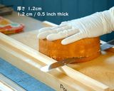 スポンジケーキ・桃のショートケーキ※動画作り方27写真