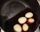 烏骨鶏の味玉(煮卵)★砂糖不使用作り方6写真