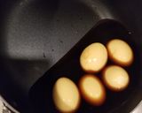 烏骨鶏の味玉(煮卵)★砂糖不使用作り方7写真