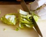 本格パスタ：春キャベツのボンゴレビアンコ作り方3写真
