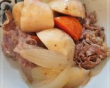 里芋の肉じゃが風☆里芋の煮物作り方4写真