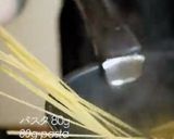 本格パスタ：春キャベツのボンゴレビアンコ作り方8写真