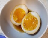 烏骨鶏の味玉(煮卵)★砂糖不使用作り方12写真