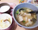 昆布出汁とコンソメで簡単美味スープ作り方6写真