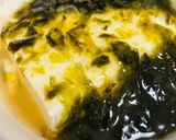 簡単15分◎居酒屋風ヘルシーあおさ豆腐作り方6写真