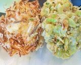 節約かき揚げ２品、もやし、カリフラワー芯作り方11写真