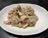 調理時間3分♪豚小間肉の柚子胡椒ポン酢♪作り方4写真