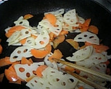◆シャキっとおいしい♪れんこんのきんぴら作り方4写真