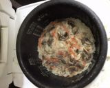 味噌漬け鶏肉を使った炊き込みご飯作り方4写真