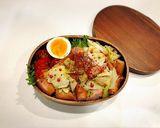 のっけ弁当(粒マスタード炒め)作り方1写真