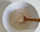 オートミール朝ごはん作り方4写真