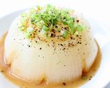 レンチンで簡単【新玉ねぎのレンジ蒸し】作り方4写真