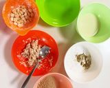 激ウマ米粉豆乳おかずシフォン　カレーツナ作り方1写真