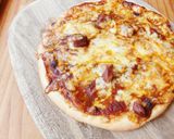 レトルトカレーで☆カレーピザ作り方13写真