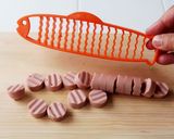 魚肉ソーセージとキャベツのレンジ蒸し作り方3写真