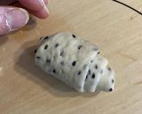 ふわふわ,黒ごまバターロール。作り方10写真