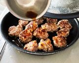 豚薄切り肉の梅ポン酢焼き作り方5写真