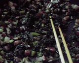 かぶの葉炒め　しょうゆ味作り方5写真