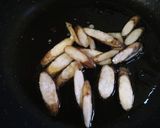 【食物繊維豊富】焼き揚げ　ごぼうチップス作り方3写真
