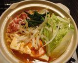 トマトもはいる！！キムチ鍋ラーメン作り方1写真