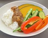 ポークカレー蒸野菜乗っけ〜何食べ#139作り方11写真
