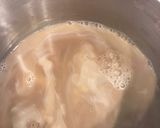 ノンカフェインのカフェオレ風麦茶寒作り方3写真