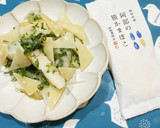 阿部の笹かまぼこと新玉のしそチーズ和え☆作り方6写真