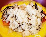 とろりんチーズ入りオムキムチライス作り方6写真