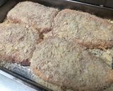 中から味噌ダレ＊大葉が香る！味噌カツ作り方7写真
