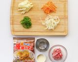 牛肉とじゃがいものカレーチーズ焼ビーフン作り方2写真