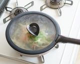 牛肉とじゃがいものカレーチーズ焼ビーフン作り方4写真