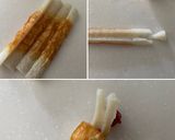 大根で作る紫陽花弁当作り方5写真