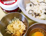 とろりんチーズ入りオムキムチライス作り方1写真