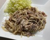 電子レンジで簡単　豚肉の生姜焼き作り方8写真