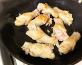 手羽元の黄桃煮作り方2写真