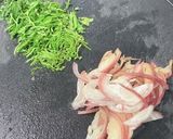 香味野菜たっぷりのきゅうりの梅和え♪冷奴作り方4写真