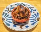 トマトの肉詰め作り方10写真