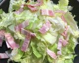 レタス大量消費！なのにペロっとレタス炒め作り方1写真